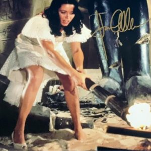 Autographed photo of Karen Allen as Marion Ravenwood from Raiders of the Lost Ark
